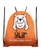 YLIR Rucsac cu imprimeu grafic - Portocaliu