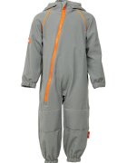 YLIR Salopeta impermeabila cu gluga Softshell - Gri