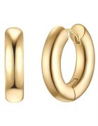Yokoamii Cercei rotunzi placati cu aur de 14K - Auriu
