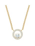Yokoamii Colier placat cu aur de 14K cu zirconia - Auriu