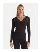 Ysabel Mora Bluza de Pijamale dama - negru