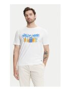 Ysabel Mora Tricou Barbati - Alb - 95% bumbac - 5% elastan -