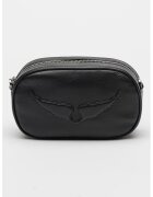 Zadig&Voltaire Geanta crossbody de piele Rock With You - Negru