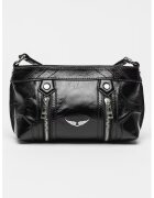 Zadig&Voltaire /geanta crossbody de piele Sunny Mood - Negru