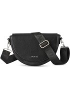 Zagatto Geanta dama crossbody din piele ecologica - Neagra - 26x22x8 cm