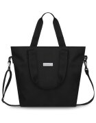Zagatto Geanta dama umar - Neagra - Shopper - Dimensiuni 35x34x17 cm - ZG740