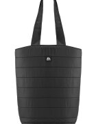 Zagatto Geanta dama umar - Neagra - Shopper - Matlasata - Dimensiuni 40x37x15 cm - ZG789