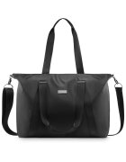 Zagatto Geanta dama umar - Shopper - Neagra - 41x30x16 cm