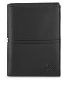 Zagatto Portofel barbati piele naturala - Negru - Protectie RFID - ZG-N4-F15