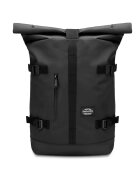 Zagatto Rucsac de curierat – Rolltop - 46/62x40x15 cm - negru - ZG862