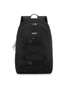 Zagatto Rucsac pentru skateboard - scoala negru - A4 - ZG69