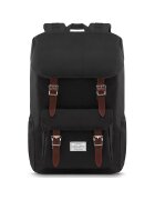 Zagatto Rucsac urban - ® - ZG796 - Compatibil laptop - Nylon/Poliester - 45x30x16 cm - Negru