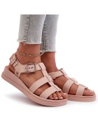 Zaxy Sandale pentru dama - din cauciuc - culoare roz - Roz