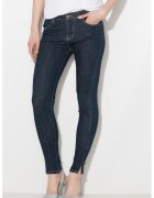 Zee Lane Denim Blugi cu slituri cu fermoar - la nivelul gleznei - Bleumarin