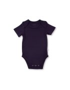 Zipster Body cu maneca scurta din bambus - Albastru Navy - pentru baieti - Bleumarin