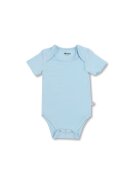 Zipster Body cu maneca scurta din bambus - Bleu - pentru baieti - Albastru glaciar