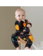 Zipster Salopeta lunga din bambus - - Galaxy - Negru - pentru bebelusi - Negru