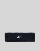 4F Banda pentru cap tenis - neagra one size