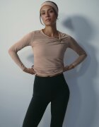 4F Bluză cu mânecă lungă pentru yoga cu uscare rapidă pentru femei - M