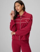 4F Bluză de trening loose fără glugă femei - burgundy S