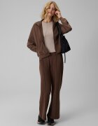 4F Bluză de trening loose fără glugă pentru femei - maro S