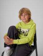 4F Bluză de trening regular cu glugă băieți - 122