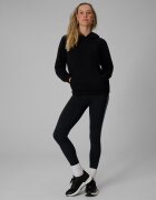 4F Bluză de trening relaxed cu glugă pentru femei - neagră XL
