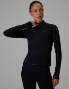 4F Bluză pentru yoga slim cu uscare rapidă pentru femei - neagră XL