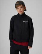 4F Bluza sport regular fara gluga pentru baieti - neagra 128