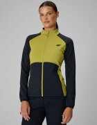 4F Bluză trekking slim fără glugă pentru femei - neagră XL