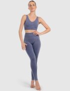 4F Bustieră de yoga și pilates cu susținere medie pentru femei - XS/S