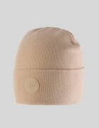 4F Căciulă beanie fete - crem one size
