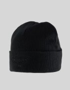4F Căciulă beanie pentru băieți - neagră one size