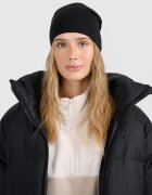 4F Căciulă beanie unisex - neagră one size