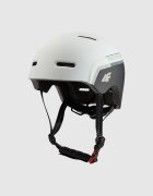 4F Cască de bicicletă pentru copii - albă S (52-56CM)