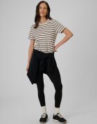 4F Colanți din tricot pentru femei - negri XS
