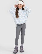 4F Colanți din tricot striat pentru fete - 140/146 (9-11 ani)