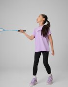 4F Colanți sport cu uscare rapidă pentru fete - negri 134/140 (8-10 ani)