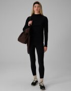 4F Colanți tricot pentru femei - negri S