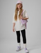 4F Colanți tricot pentru fete - negri 164