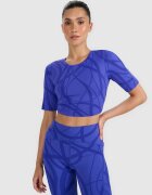 4F Crop-top de antrenament cu uscare rapidă pentru femei - XL