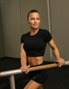 4F Crop top de antrenament pentru femei | Anna Lewandowska - XL