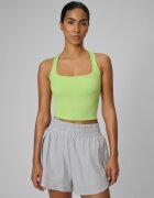4F Crop top de antrenament slim cu uscare rapidă pentru femei - S