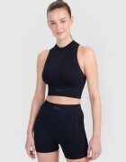 4F Crop - top de antrenament slim fără cusături pentru femei - M/L