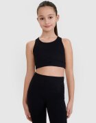 4F Crop top de sport cu uscare rapidă pentru fete JUNIOR | Anna Lewandowska - 164