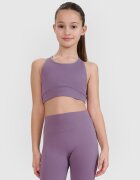 4F Crop top de sport cu uscare rapidă pentru fete JUNIOR | Anna Lewandowska - 164