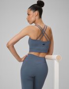 4F Crop-top de yoga cu uscare rapidă pentru femei - S