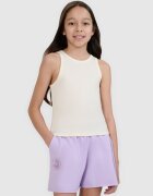 4F Crop top slim din tricot striat pentru fete - 158