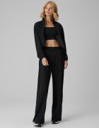 4F Crop-top slim în dungi pentru femei - XS