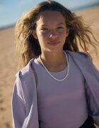 4F Crop top slim simplu pentru fete - 146
